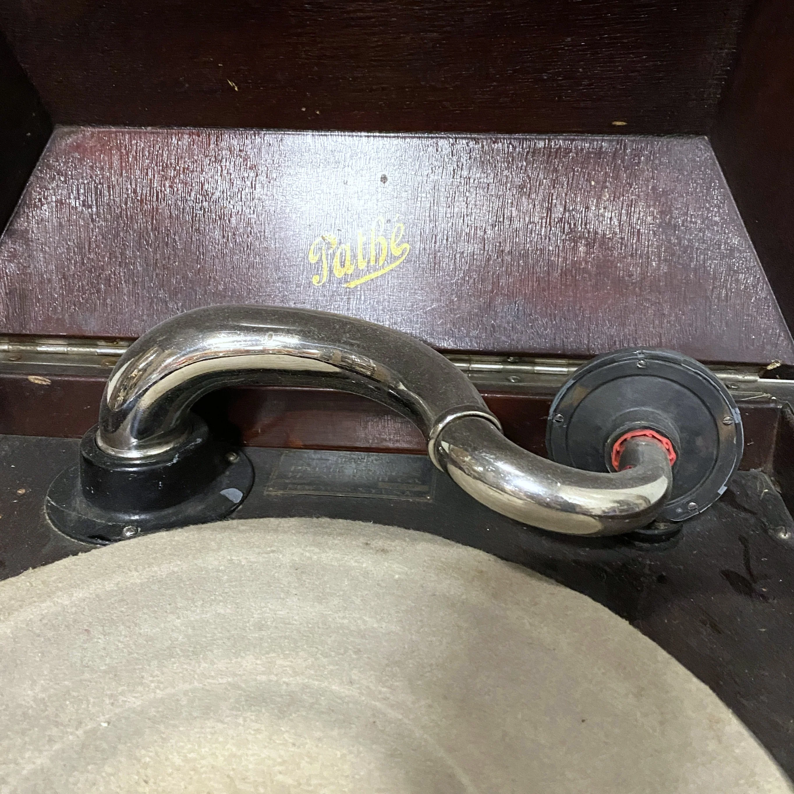 Antique Wind-up Upright Phonograph - Image 4
