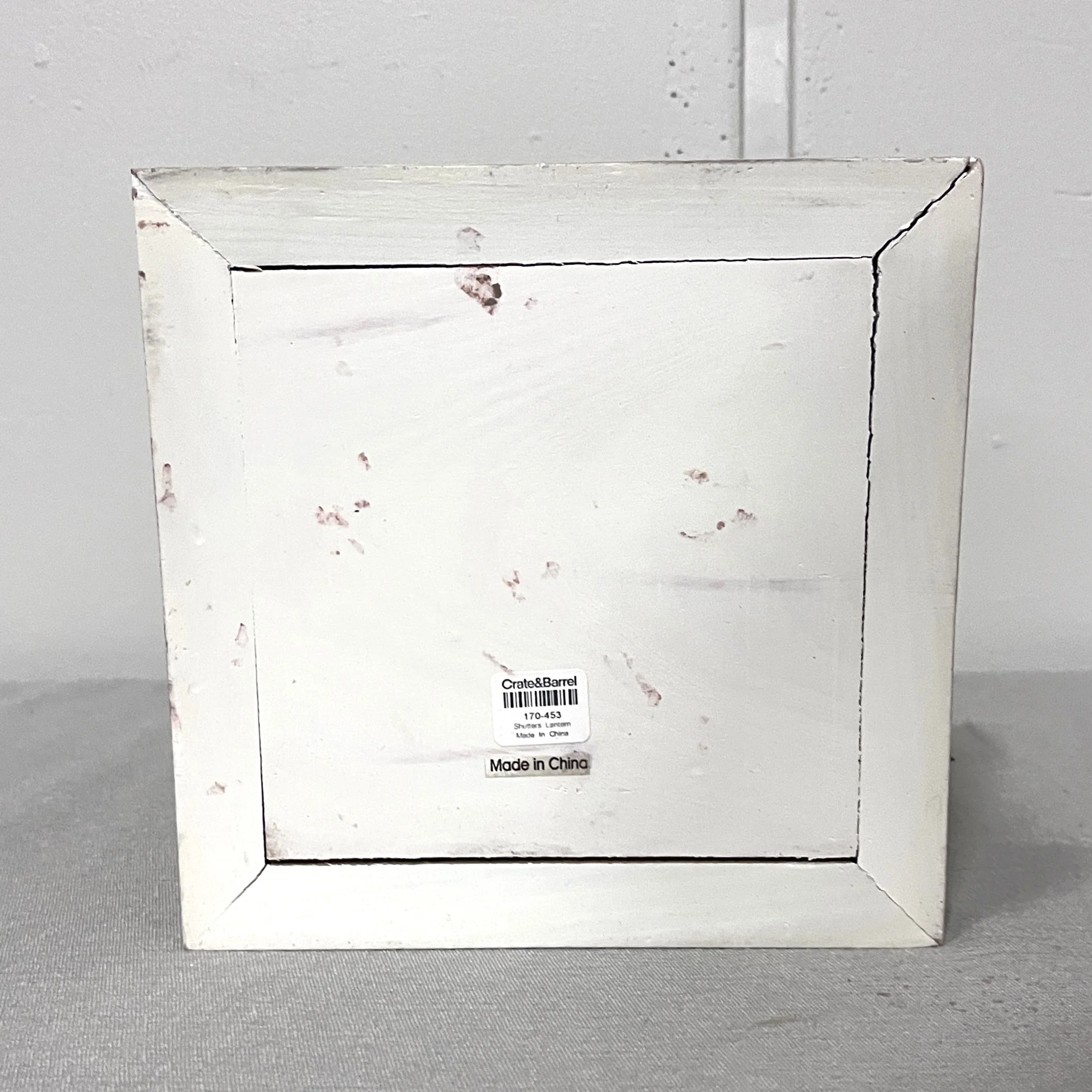 Wood Shutters Lantern - Image 4